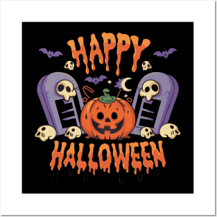 Happy Halloween Posters and Art